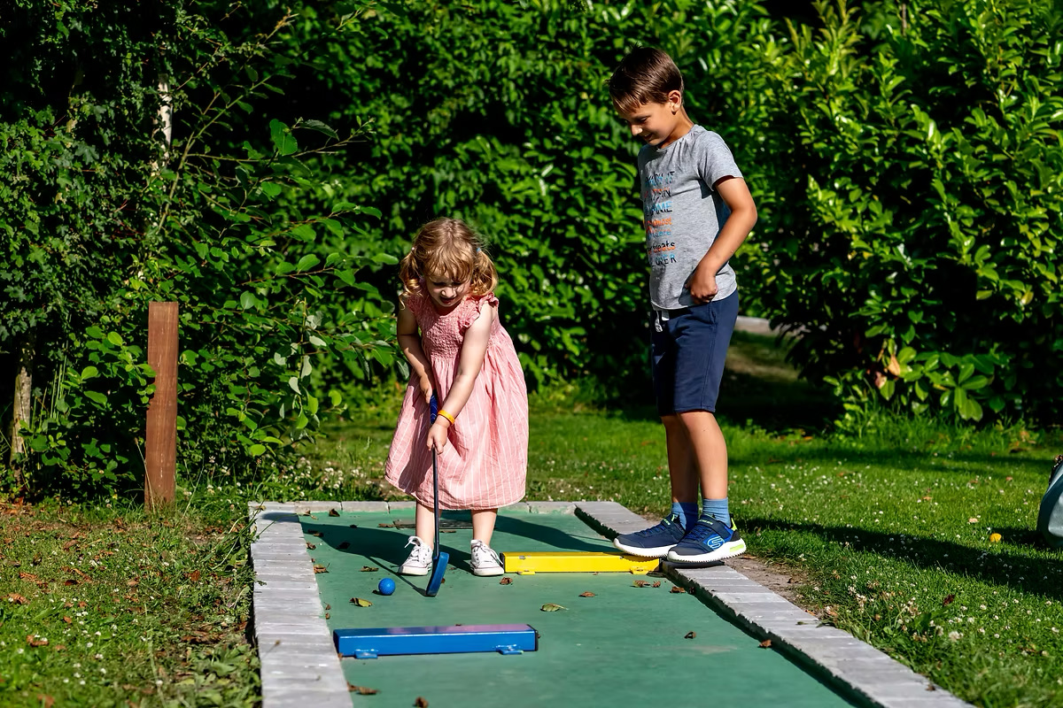 Midgetgolf arrangement bij Fabula