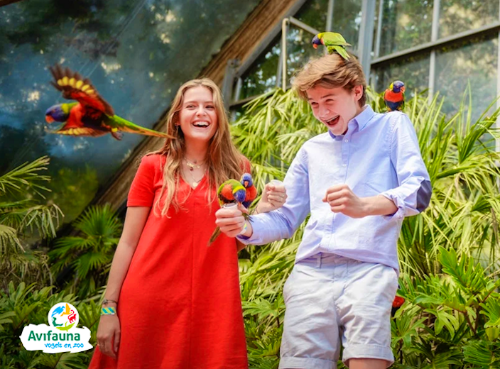 Entreeticket Vogelpark Avifauna + XXL speeltuin