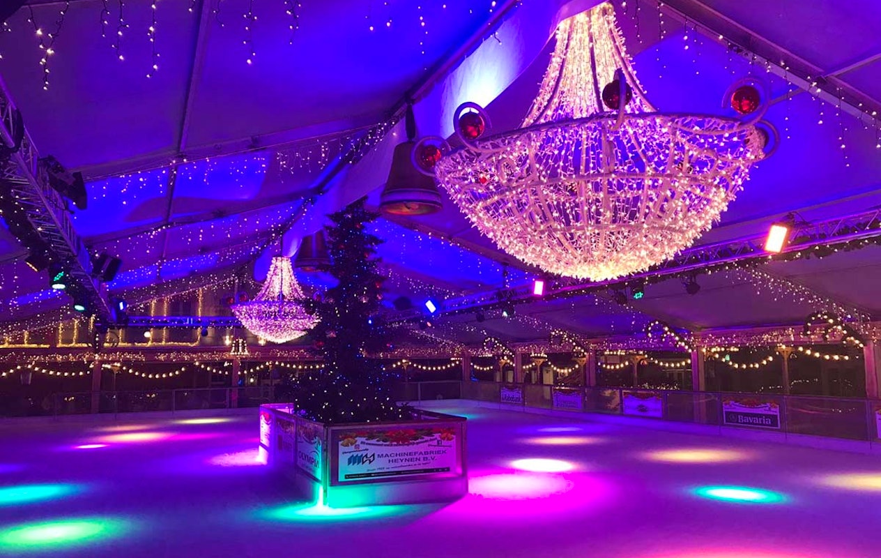 Schaatsen incl. huur + zakje chips + consumptie bij Bergs Winterparadijs