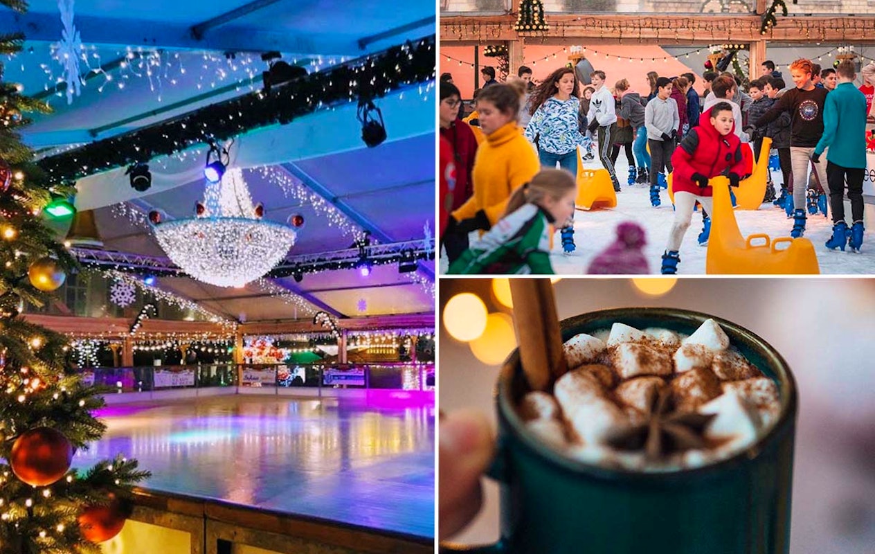 Schaatsen incl. huur + zakje chips + consumptie bij Bergs Winterparadijs