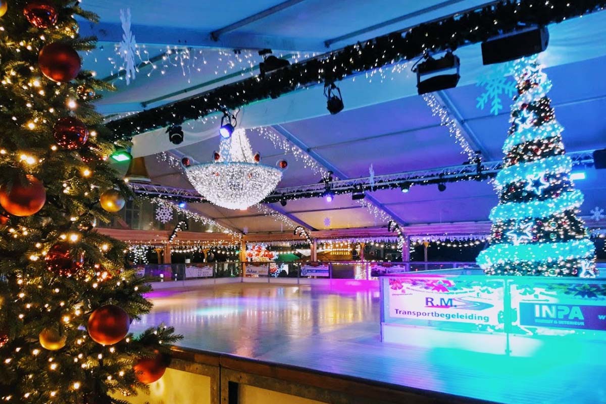 Schaatsen incl. huur + zakje chips + consumptie bij Bergs Winterparadijs