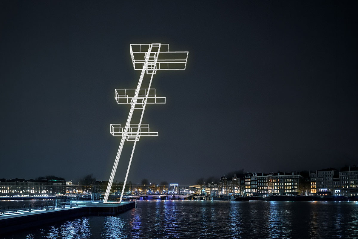 Amsterdam Light Festival Kinderfahrt mit Live-Guide