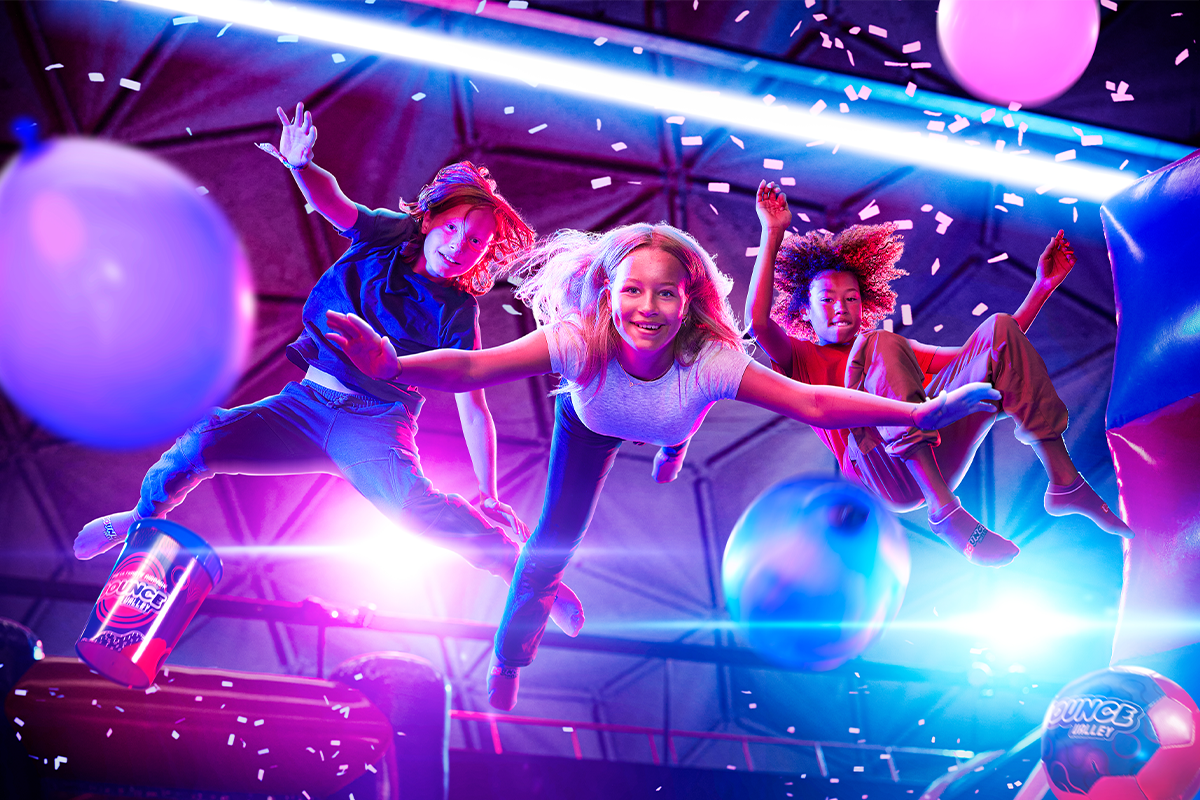 Toegangsticket Bounce Valley Den Bosch (2 uur) + sokken & slush puppy
