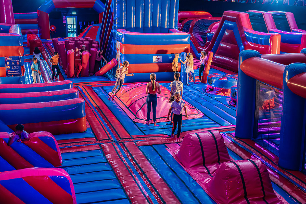 Toegangsticket Bounce Valley Den Bosch (2 uur) + sokken & slush puppy