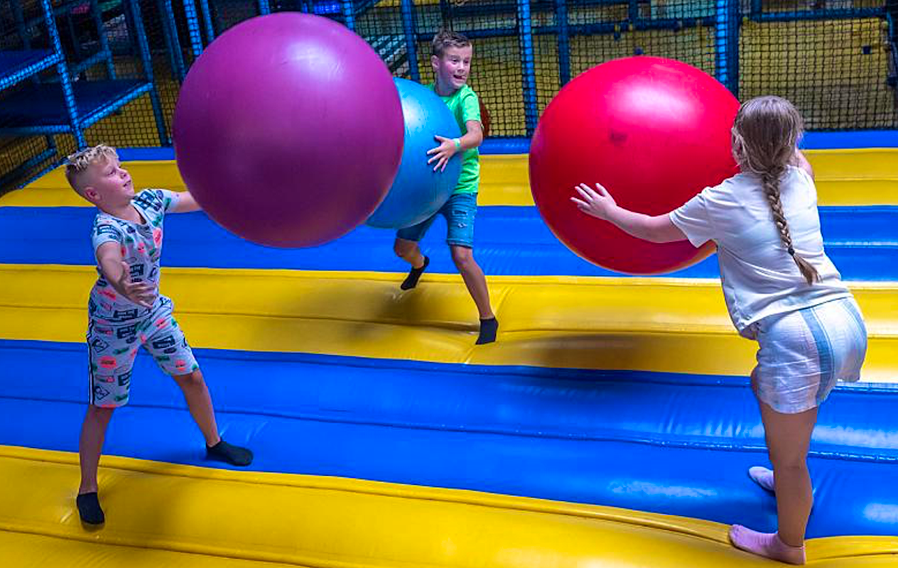 Entreeticket + extra's bij Bubbeljungle Speelstad