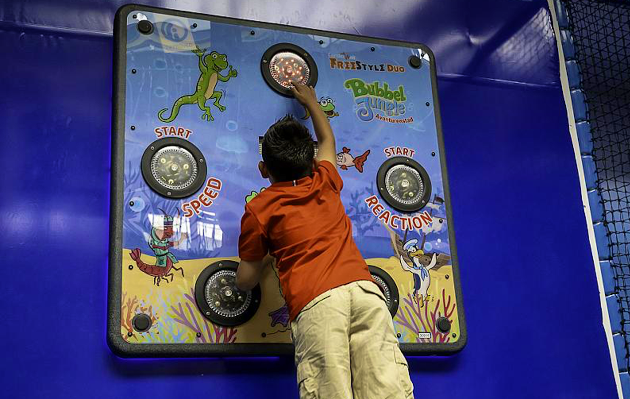 Entreeticket + extra's bij Bubbeljungle Speelstad