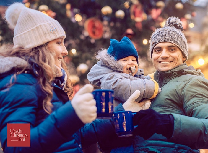 Entreeticket Castle Christmas Fair + warm drankje of reuzenrad