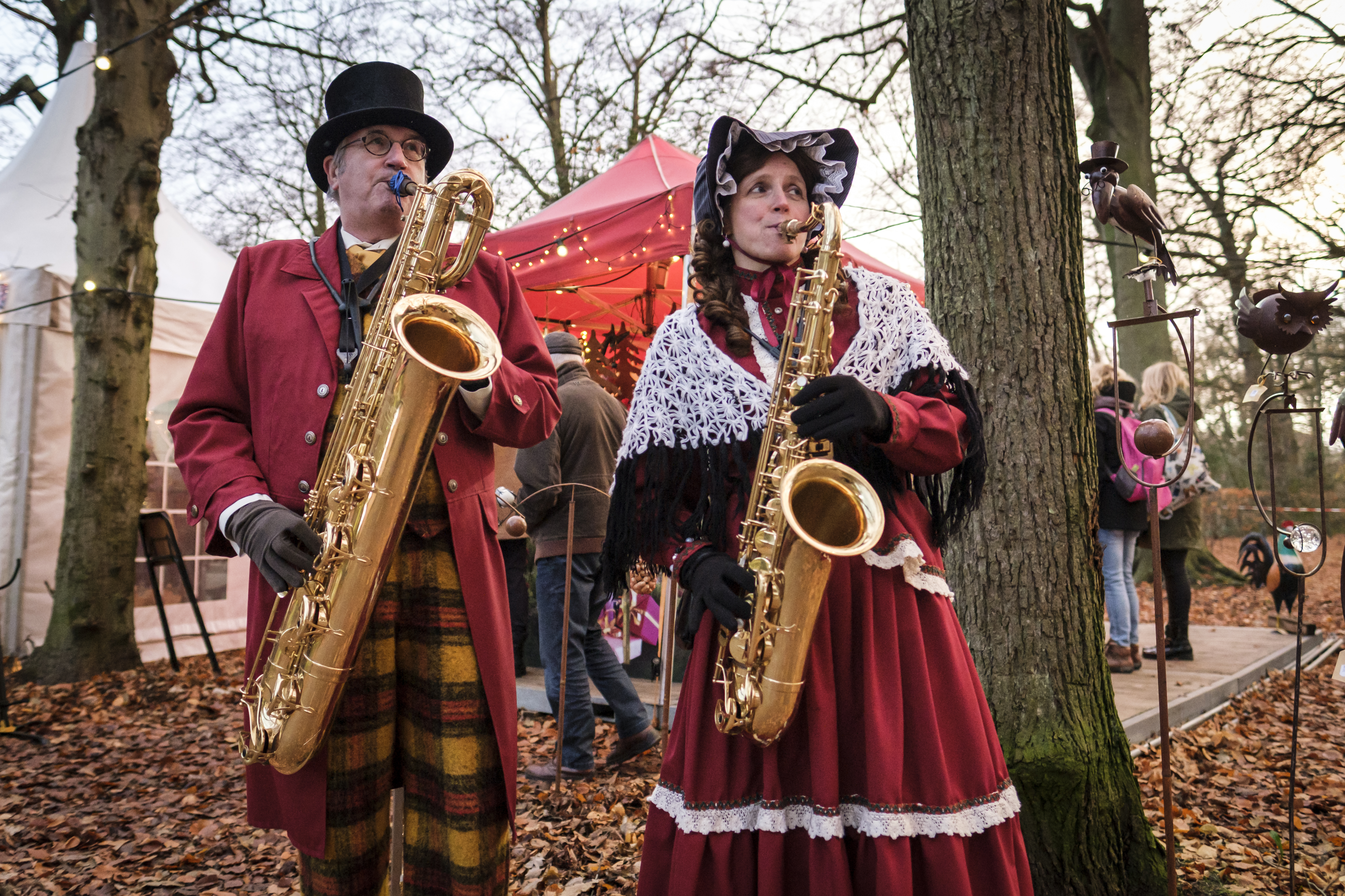 Entreeticket Castle Christmas Fair, inclusief koffie of thee