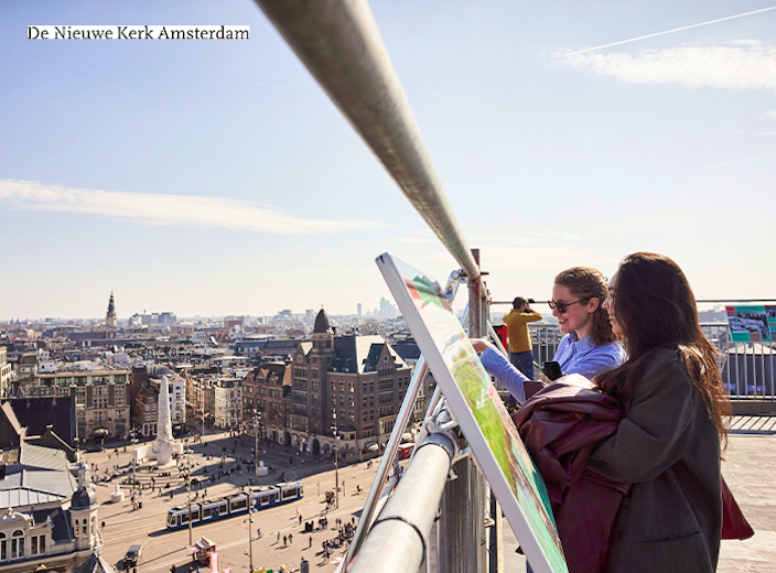 Entreeticket Het dak van de stad - De Nieuwe Kerk
