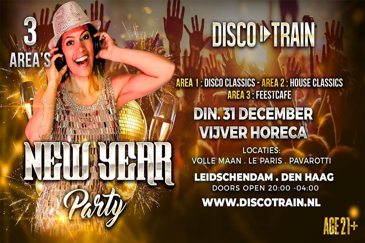 Entreeticket Disco-Train New Year Party