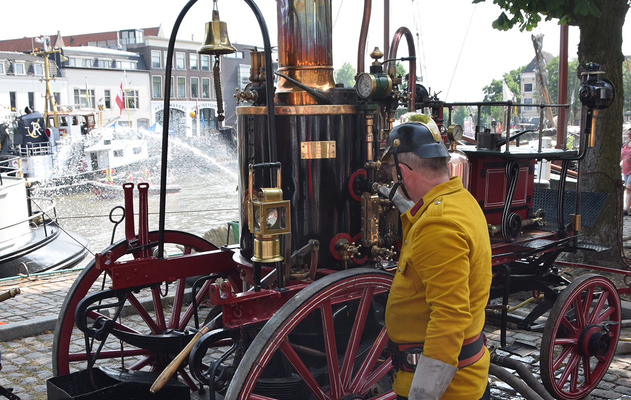 Stoomrondje Dordt tijdens Dordt in Stoom! 