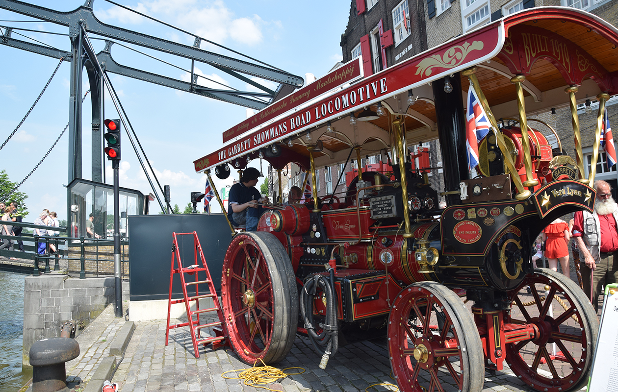Stoomrondje Dordt tijdens Dordt in Stoom! 
