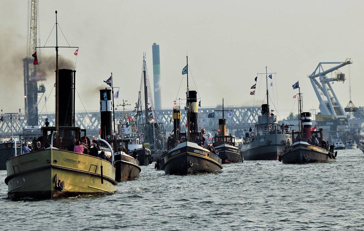 Stoomrondje Dordt tijdens Dordt in Stoom! 