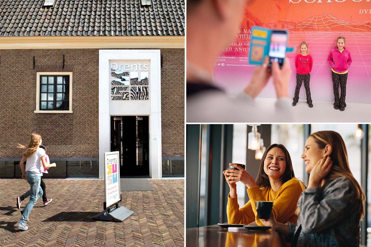 Entreeticket Drents Museum + koffie/thee & lunchplank bij LIFF in Assen