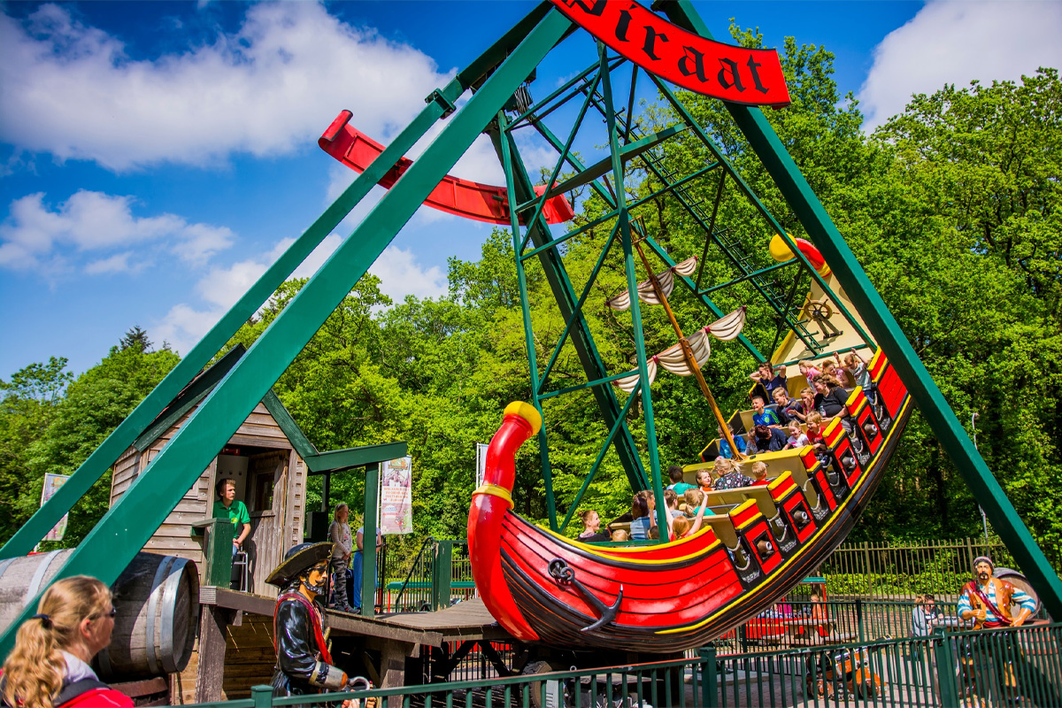 Entreeticket Drouwenerzand Attractiepark, incl. onbeperkt eten + drinken