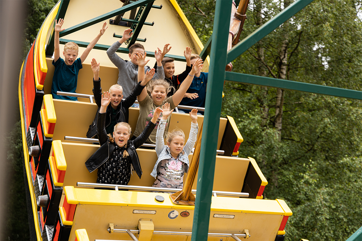 Entreeticket Drouwenerzand Attractiepark, incl. onbeperkt eten + drinken