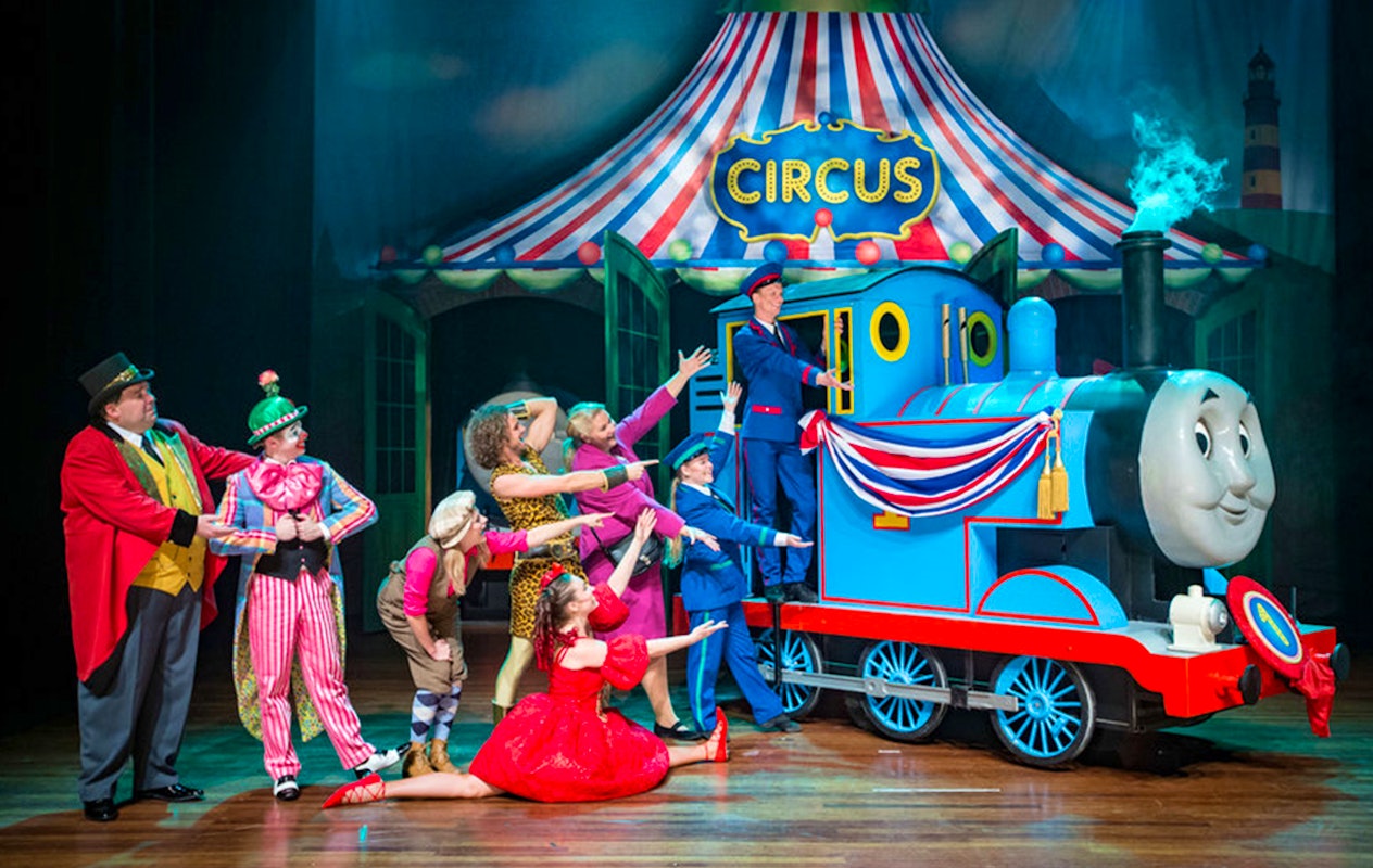 Bezoek in de kerstvakantie de familievoorstelling Thomas en het Circus