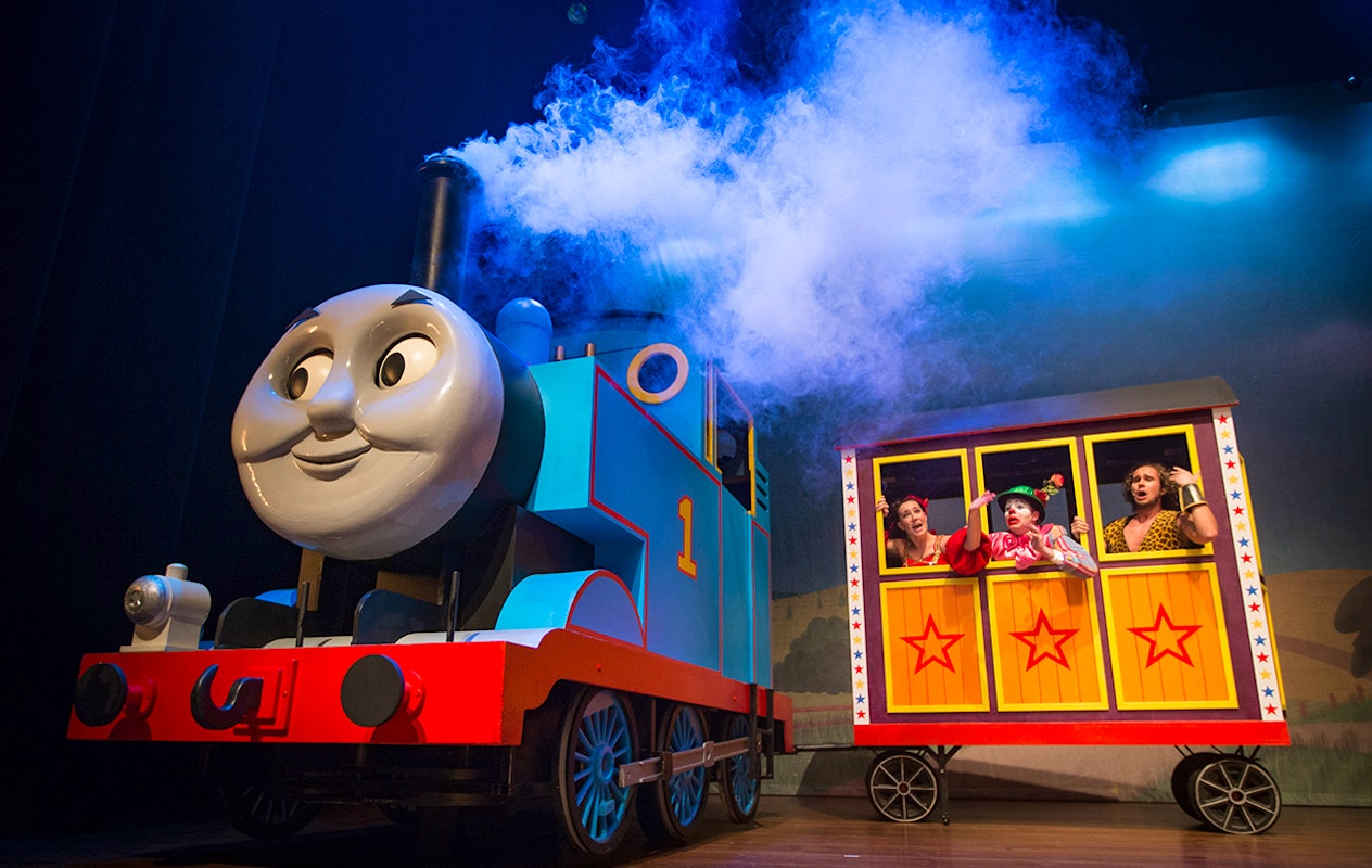 Bezoek in de kerstvakantie de familievoorstelling Thomas en het Circus