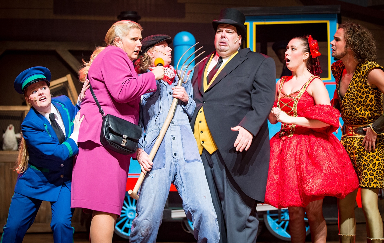 Bezoek in de kerstvakantie de familievoorstelling Thomas en het Circus 