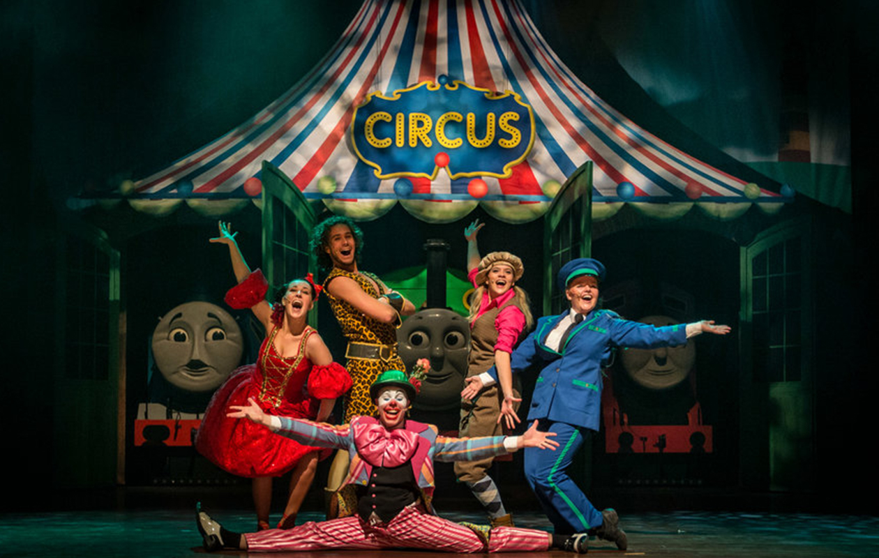 Bezoek in de kerstvakantie de familievoorstelling Thomas en het Circus 