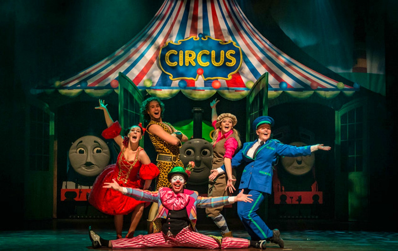Bezoek in de kerstvakantie de familievoorstelling Thomas en het Circus