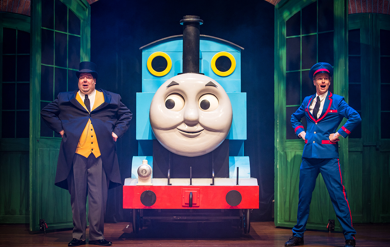 Bezoek in de kerstvakantie de familievoorstelling Thomas en het Circus 