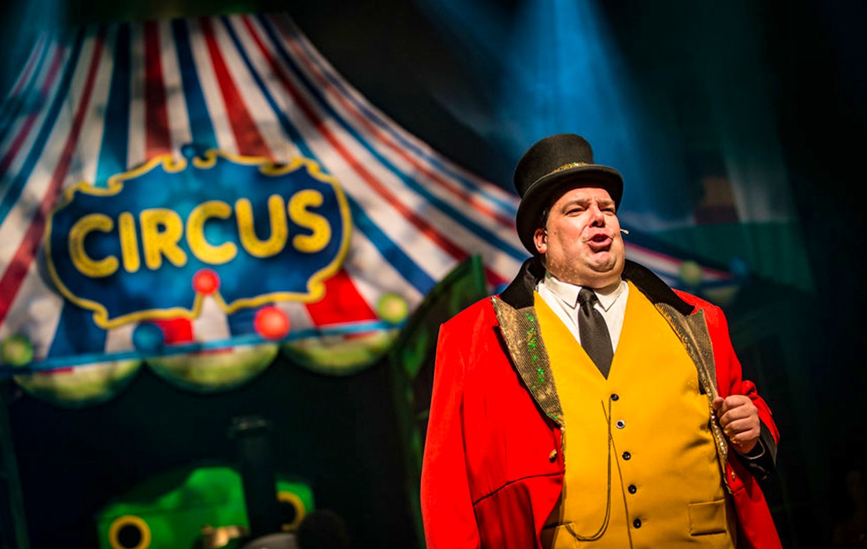 Bezoek in de kerstvakantie de familievoorstelling Thomas en het Circus