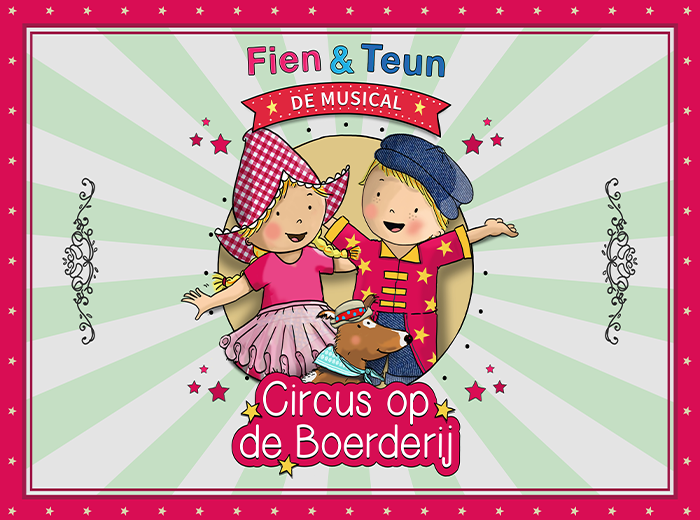 Ticket Fien Teun De Musical Circus op de Boerderij in RAI Amsterdam