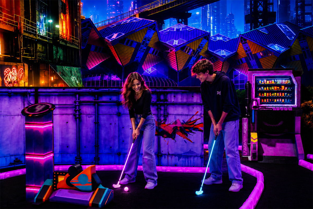 GlowGolf at GlowGolf® Rotterdam