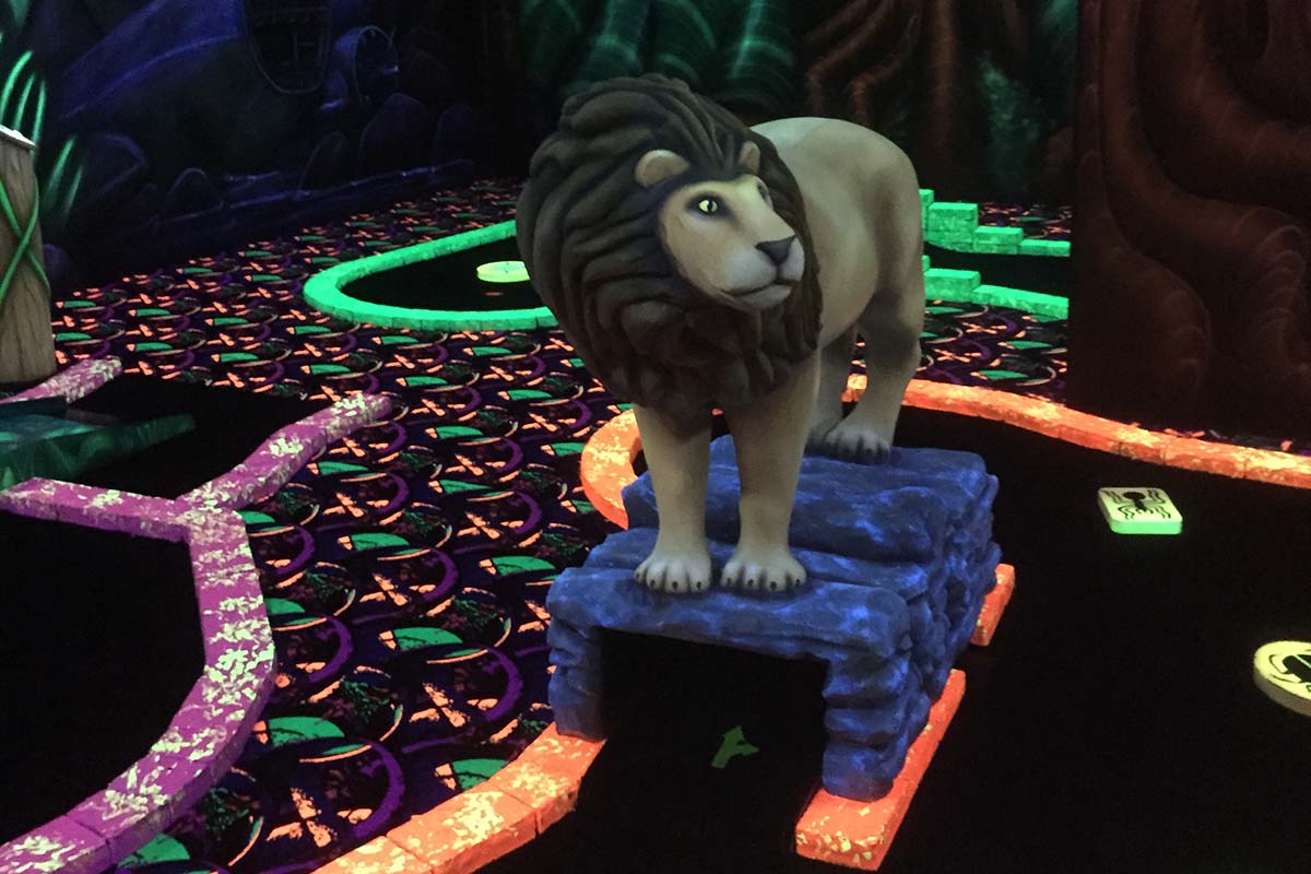 Entreeticket GlowGolf Tiel