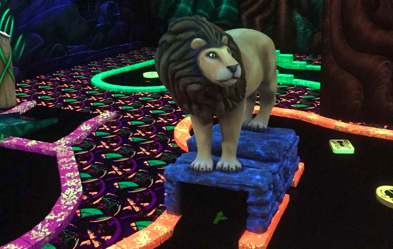 Entreeticket GlowGolf Tiel