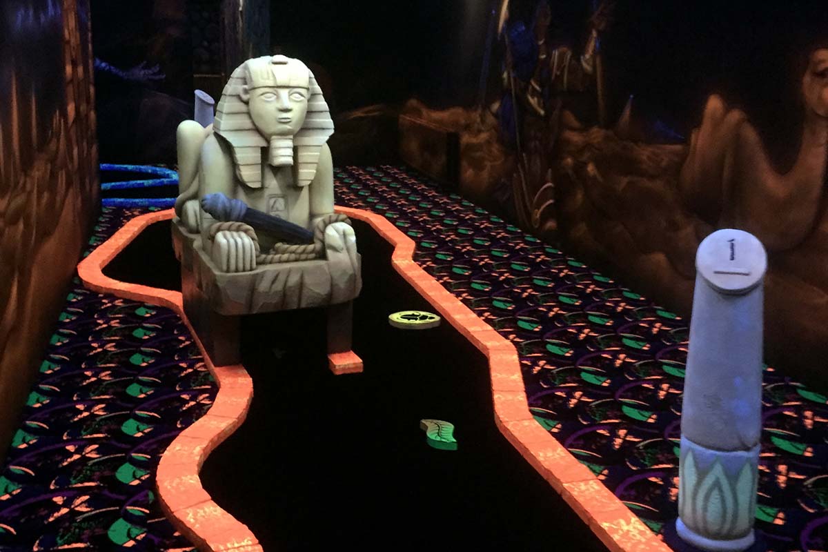 Entreeticket GlowGolf Tiel