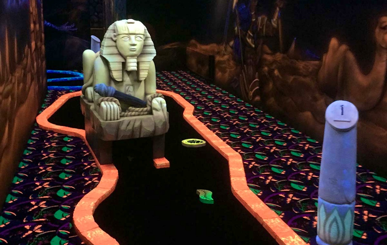 Entreeticket GlowGolf Tiel