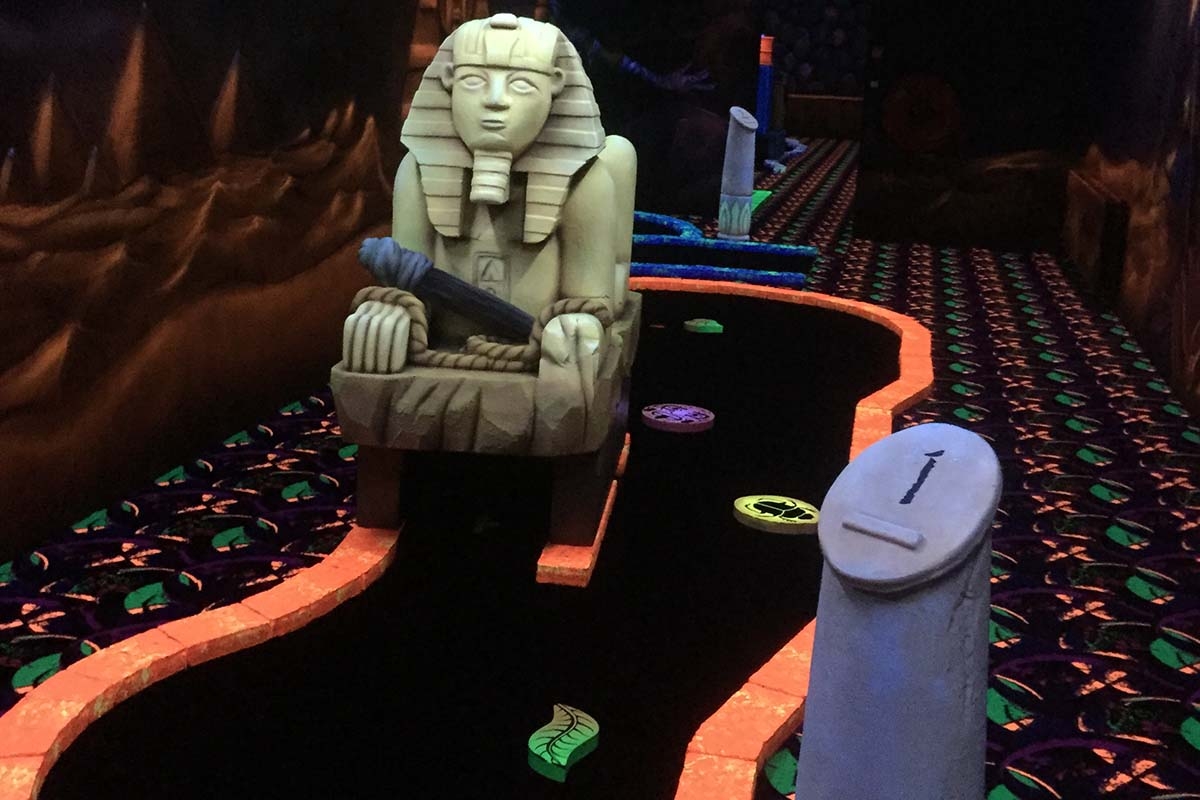 Entreeticket GlowGolf Tiel