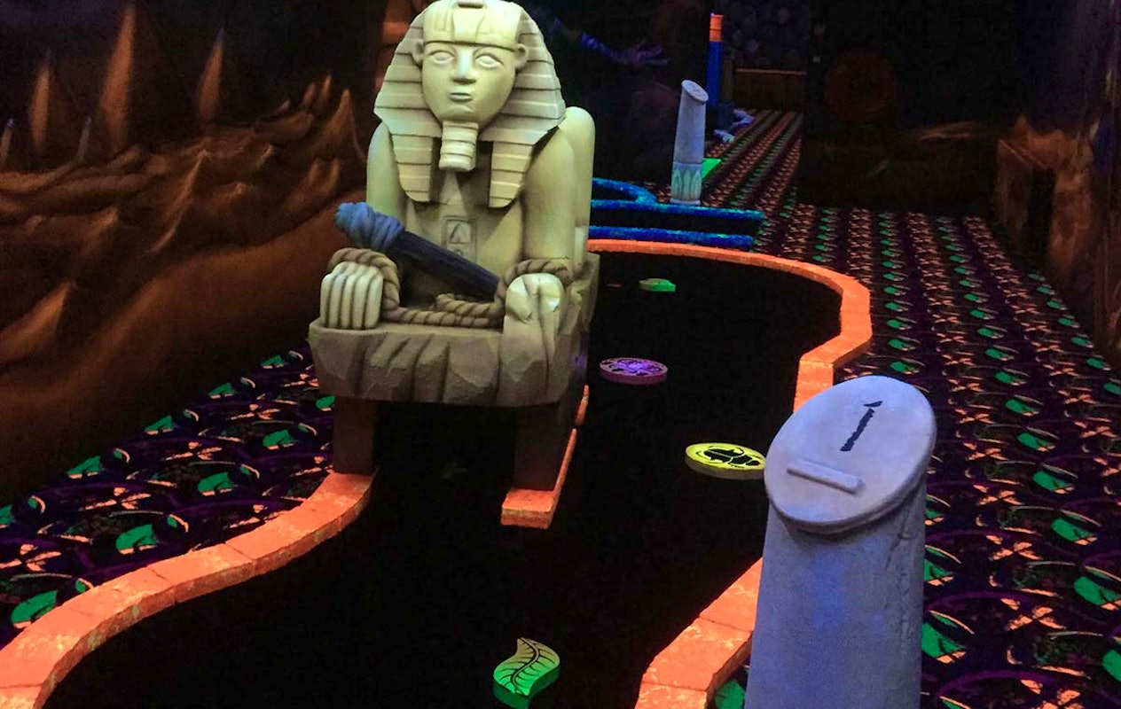 Entreeticket GlowGolf Tiel