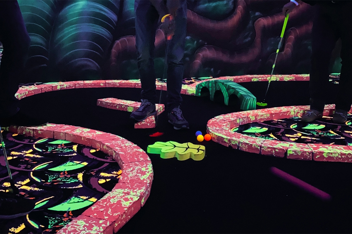 Entreeticket GlowGolf Tiel