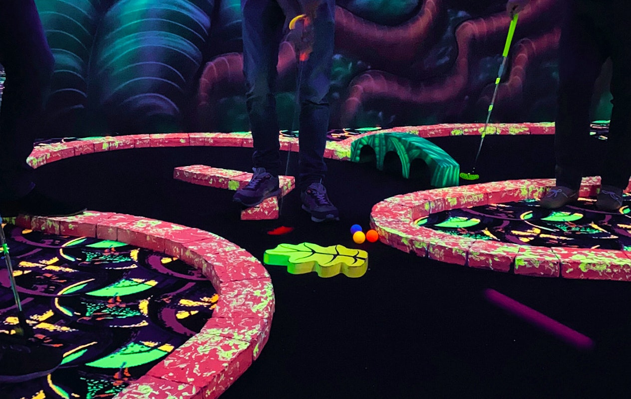 Entreeticket GlowGolf Tiel