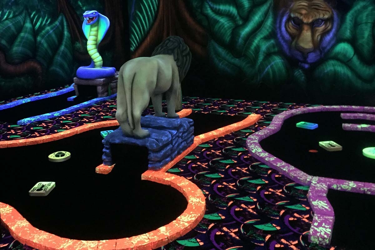 Entreeticket GlowGolf Tiel