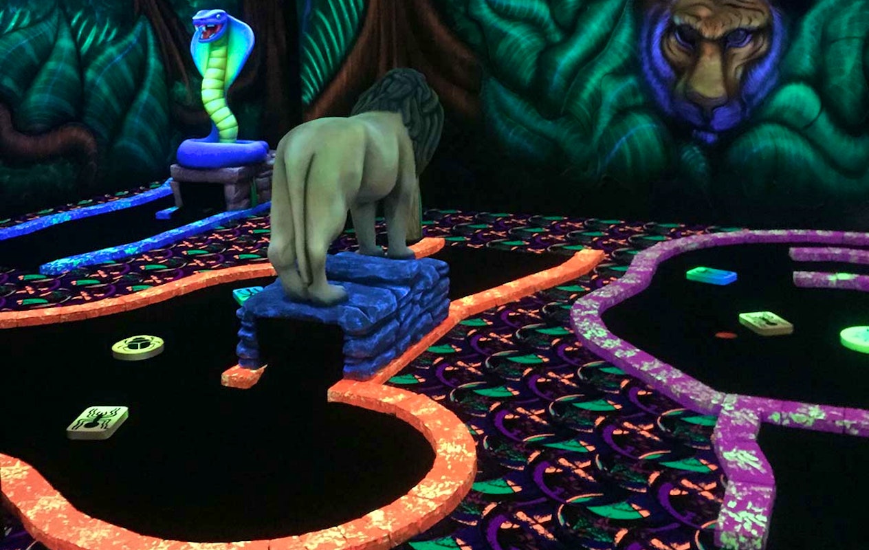 Entreeticket GlowGolf Tiel