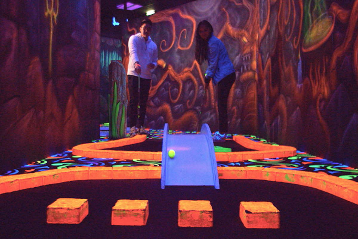 Entreeticket GlowGolf Tiel