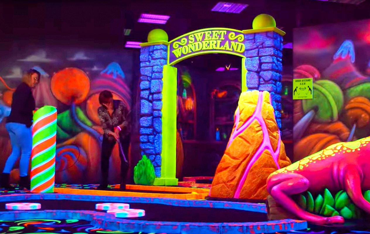 Entreeticket GlowGolf Tiel