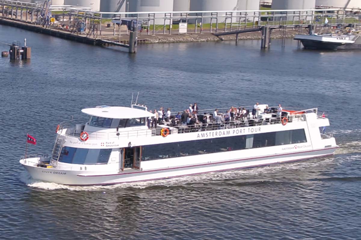 Havenrondvaart Amsterdam, inclusief 12-uurtje