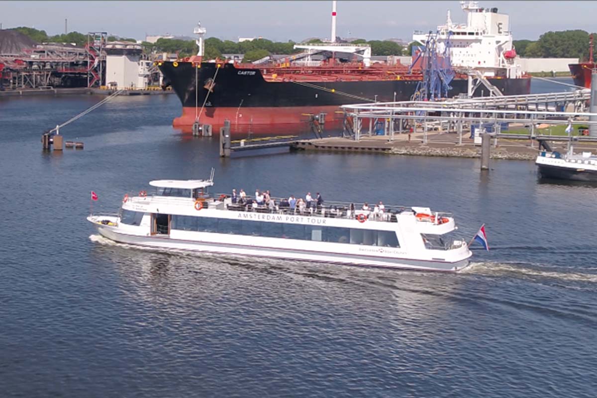Havenrondvaart Amsterdam, inclusief 12-uurtje