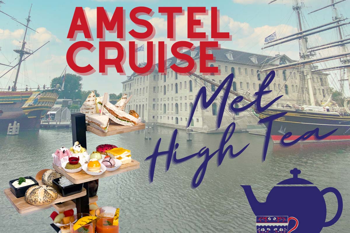 Amstelcruise, inclusief luxe high tea