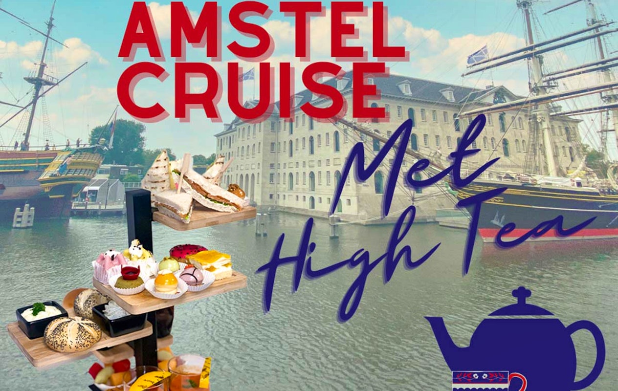 Amstelcruise, inclusief luxe high tea
