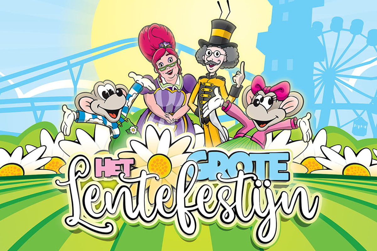 Ticket Het Grote Lentefestijn bij Kinderpretpark Julianatoren