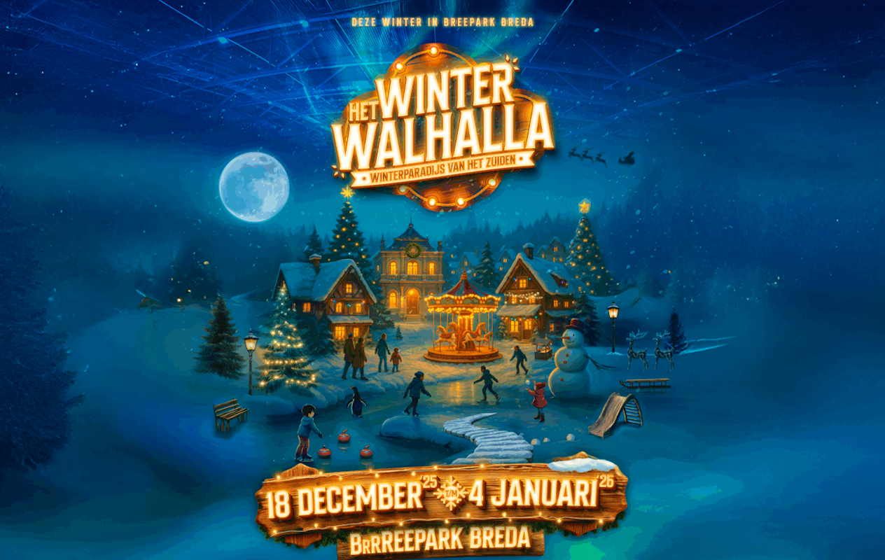 Entreeticket + schaatsen bij Het Winter Walhalla
