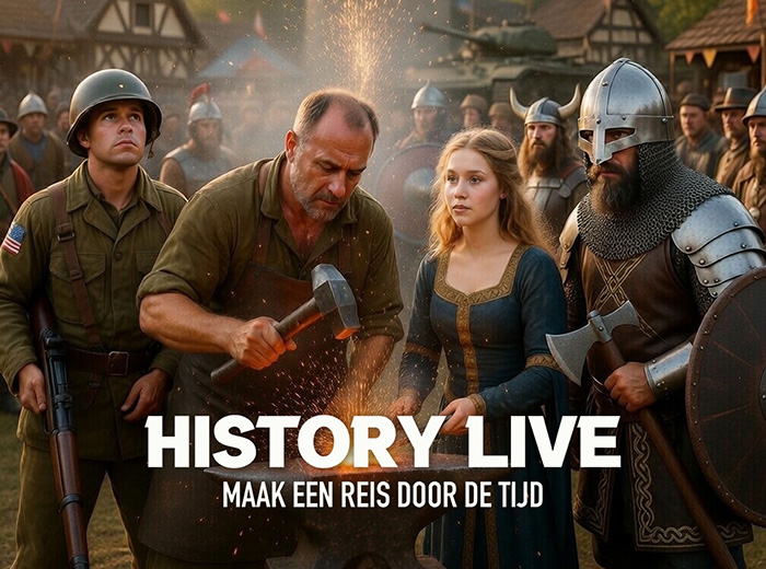 Entreeticket Family Event - History Live bij Bevrijdende Vleugels