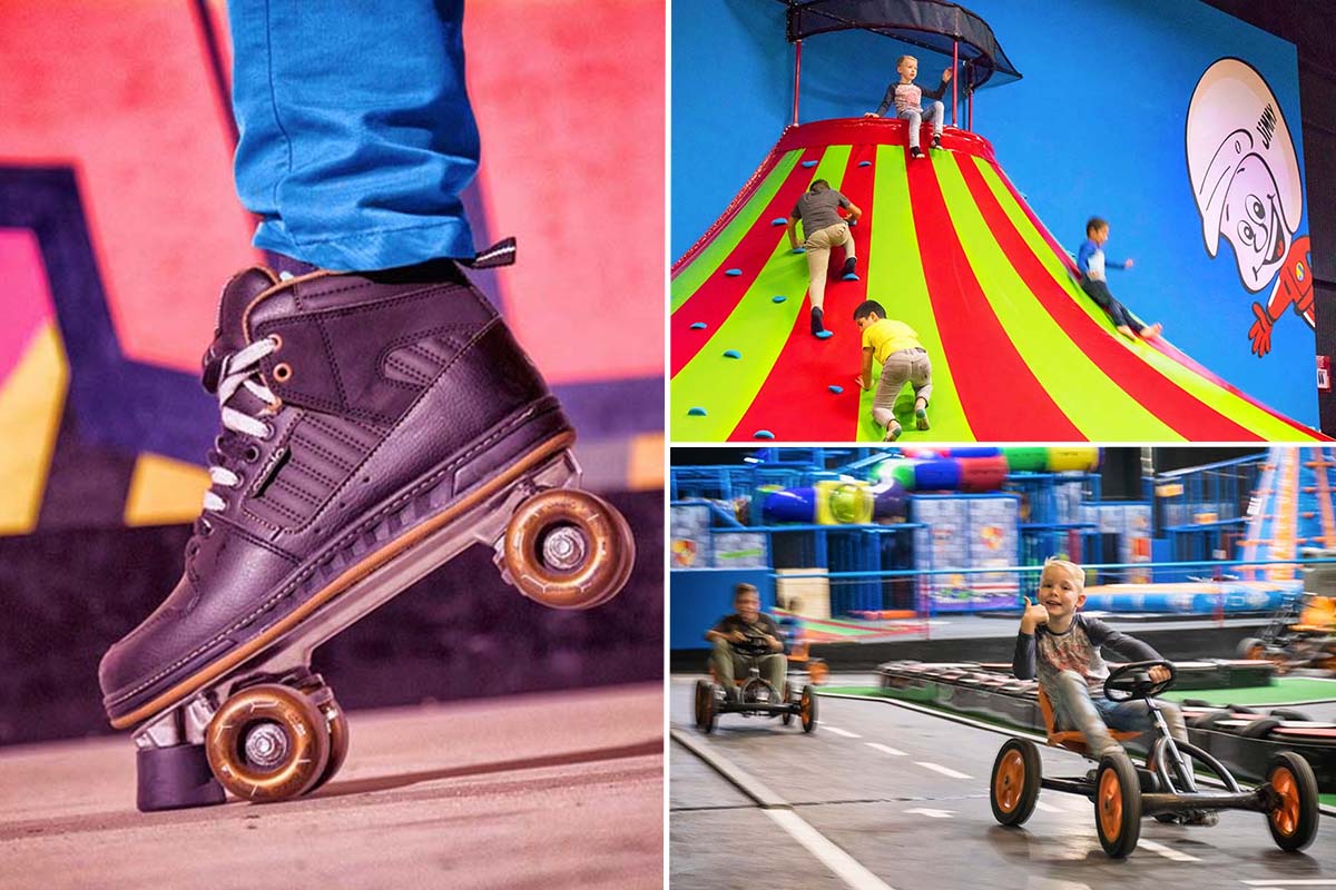 Indoorspeeltuin Jimmy's Speelparadijs + rolschaatsen bij Roller Planet