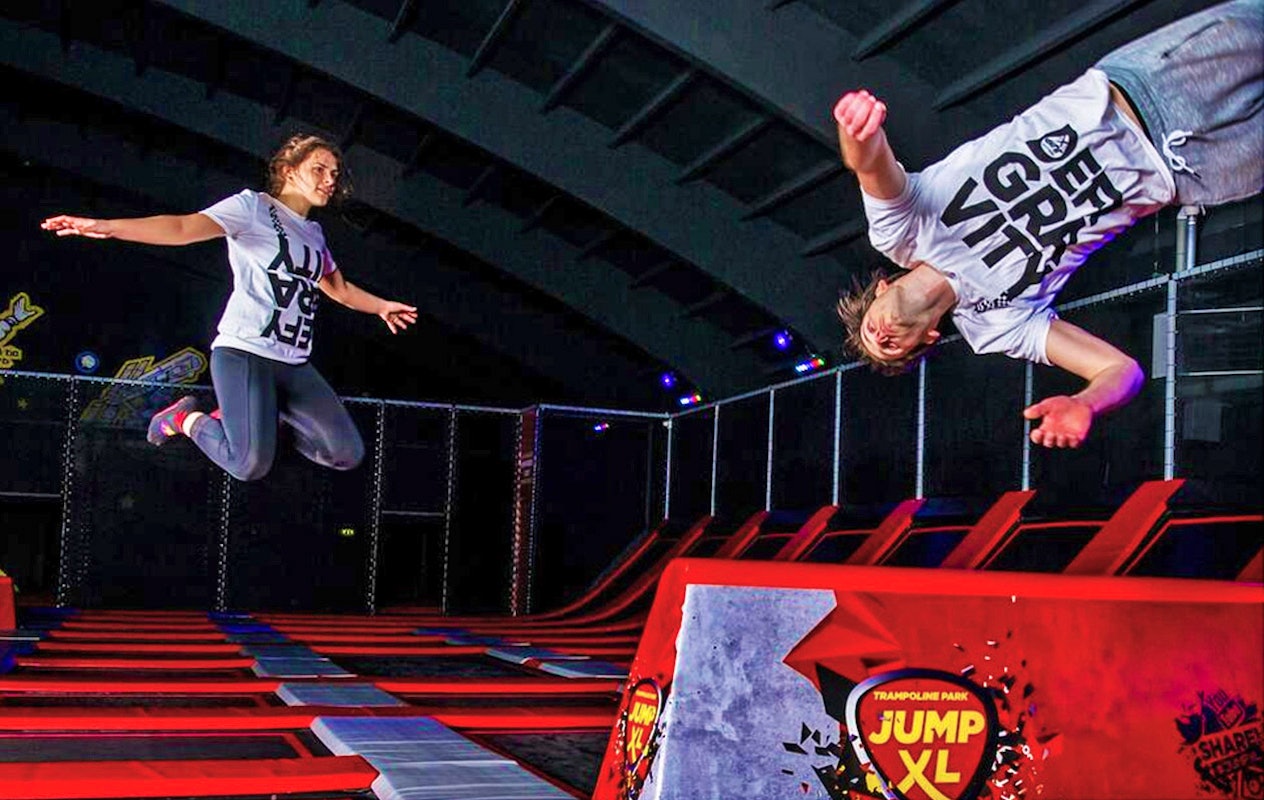 Geniet van 2 uur springen bij Jump XL Zandvoort!